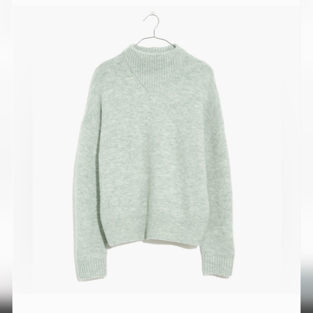 NWT Madewell Dillon Mock neck Sweater